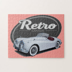 Retro-Jagd Puzzle