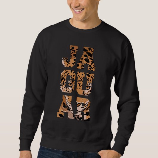 Retro Jaguar 1 Sweatshirt (Vorderseite)