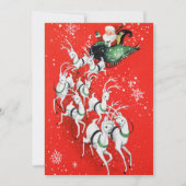 Retro-Jahrgang Weihnachten (Vorderseite)