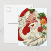 Retro-Jahrgang Weihnachten (Vorne/Hinten)