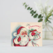 Retro-Jahrgang Weihnachten (Stehend Vorderseite)