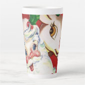 Retro-Jahrgang Weihnachten Milchtasse (Vorderseite)