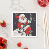 Retro-Jahrgang Weihnachten Weihnachten Weihnachten Serviette (Beispiel)