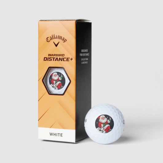 Retro-Jahrgang Weihnachten Weihnachtsfeiertag Golfball (Verpackungen)