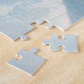 Retro-Jahrgang Weihnachten Weihnachtsfeiertag Puzzle (Seite)