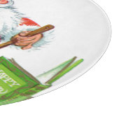 Retro-Jahrgang Weihnachten Weihnachtsfeiertag Schneidebrett (Ecke)