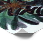 Retro-Jahrgang Weihnachten Weihnachtsfeiertag Weih Poster (Ecke)