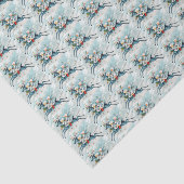 Retro-Jahrgang Weihnachtsangeln Seidenpapier (Ausschnitt)