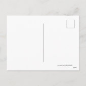 Retro-Jahrgang Weihnachtsfeiertage Postkarte (Rückseite)