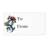 Retro-Jahrgang Weihnachtskatzenfest (Vorne)