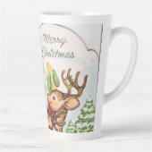 Retro-Jahrgang Weihnachtsmann Milchtasse (Rechts)