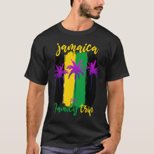 Retro Jamaica Familienurlaub 2023 Jamaika Holida T-Shirt