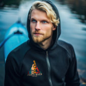 Retro James River Kayaking Hoodie