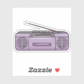 Retro Jams Aufkleber (Blatt)