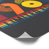 Retro January 1986 Limited Edition 40 Year Old 40t Poster (Ecke)