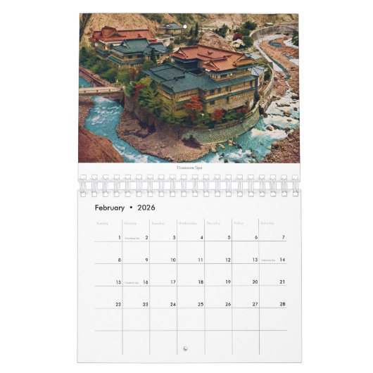 RETRO JAPAN 1920er Kalender (Feb 2026)