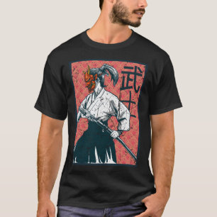 Retro Japan Geisha Artwork Japanisch Onna T-Shirt