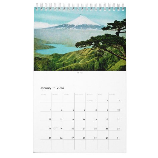RETRO JAPAN Kalender der 20er Jahre (Jan 2026)