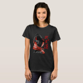 Retro Japanese Samurai Retro Japan Graphic Roni T-Shirt (Vorne ganz)