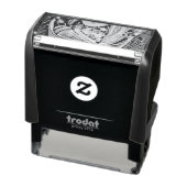 Retro japanische Kunst Permastempel (Produkt)