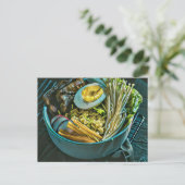 Retro japanische Kunst Postkarte (Stehend Vorderseite)