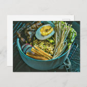 Retro japanische Kunst Postkarte (Vorne/Hinten)