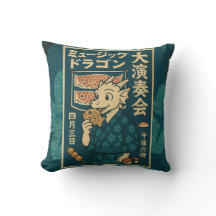 Retro japanischer Drache