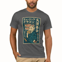 Retro japanischer Drache