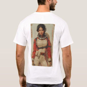 Retro Japanischer Sci-Fi Magazine Cover T - Shirt
