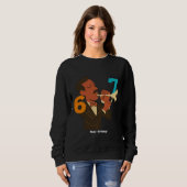 Retro Jazz Spirit 67 – Mid-Century Modern Festival Sweatshirt (Vorne ganz)
