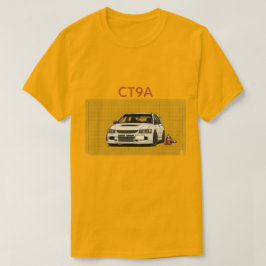 Retro JDM Lancer Evolution CT9A Blueprint JDM Auto T-Shirt