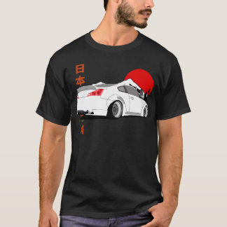 Retro-JDM-Sportwagen-Illustration Minimal Japanisc T-Shirt