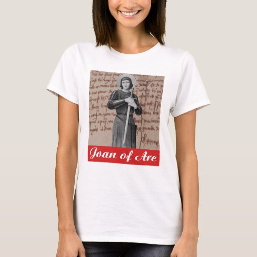 Retro Jeanne d'Arc T - Shirt (Vorderseite)