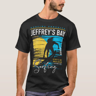 Retro Jeffreys Bay Südafrika Surfen Surfer Pa T-Shirt