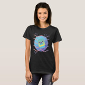 Retro Jellyfish T-Shirt (Vorne ganz)