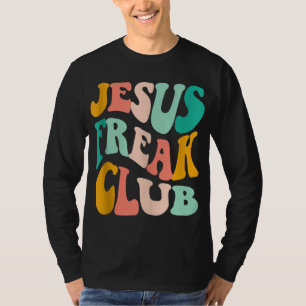 Retro Jesus-Freak Club Bible Verse Jesus-Lover Emp T-Shirt