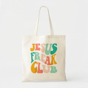 Retro Jesus-Freak Club Bible Verse Jesus-Lover Emp Tragetasche