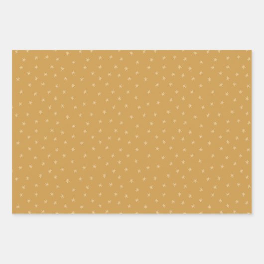 Retro Jingle Bells Christmas Wrapping Paper Set Geschenkpapier Set (Vorderseite 3)