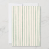 Retro Jingle & Mingle Weihnachts-Weihnachtsmann-Pa Einladung (Rückseite)