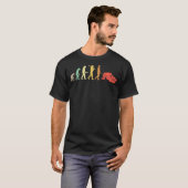 Retro Jiu-Jitsu Evolution Geschenk für Jiu-Jitsu-P T-Shirt (Vorne ganz)