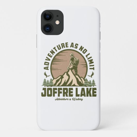 Retro Joffre Lake Wine Case-Mate iPhone Hülle (Rückseite)