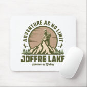 Retro Joffre Lake Wine Mousepad (Mit Mouse)