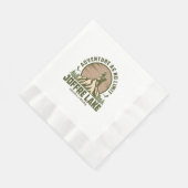 Retro Joffre Lake Wine Serviette (Ecke)