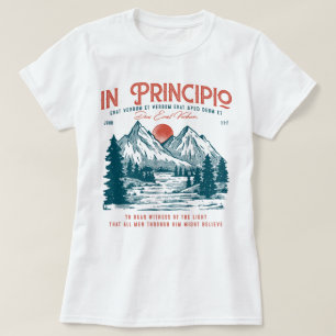 Retro John 1:1-7 Zyklus 3 Christlich Homeschool Ma T-Shirt