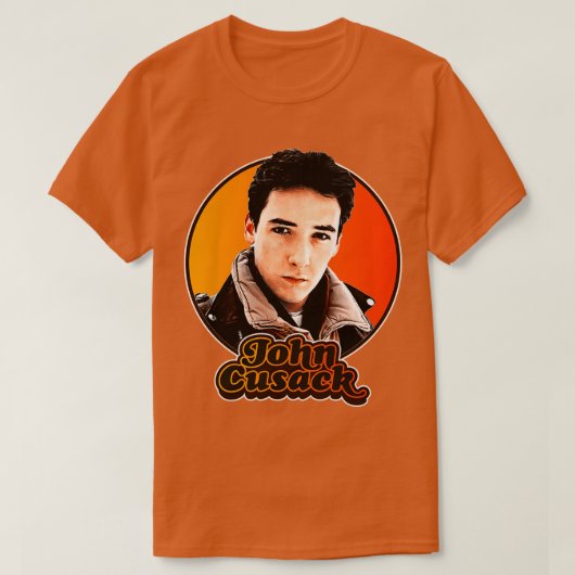 Retro John Cusack Tribute T-Shirt (Design vorne)