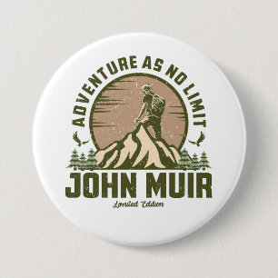 Retro John Muir Hike Button