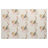 Retro Jugendlicher auf Telefon-Vintagem Stoff (Fat Quarter (45,7 x 55,9 cm))