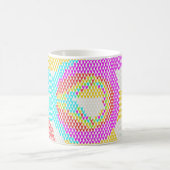 Retro-Jugendstil-Muster Kaffeetasse (Mittel)