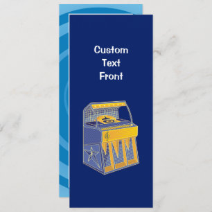 Retro Jukebox Einladung