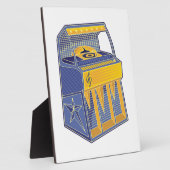 Retro Jukebox Fotoplatte (Seite)